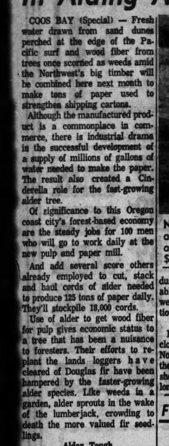 Clipping from Corvallis Gazette-Times